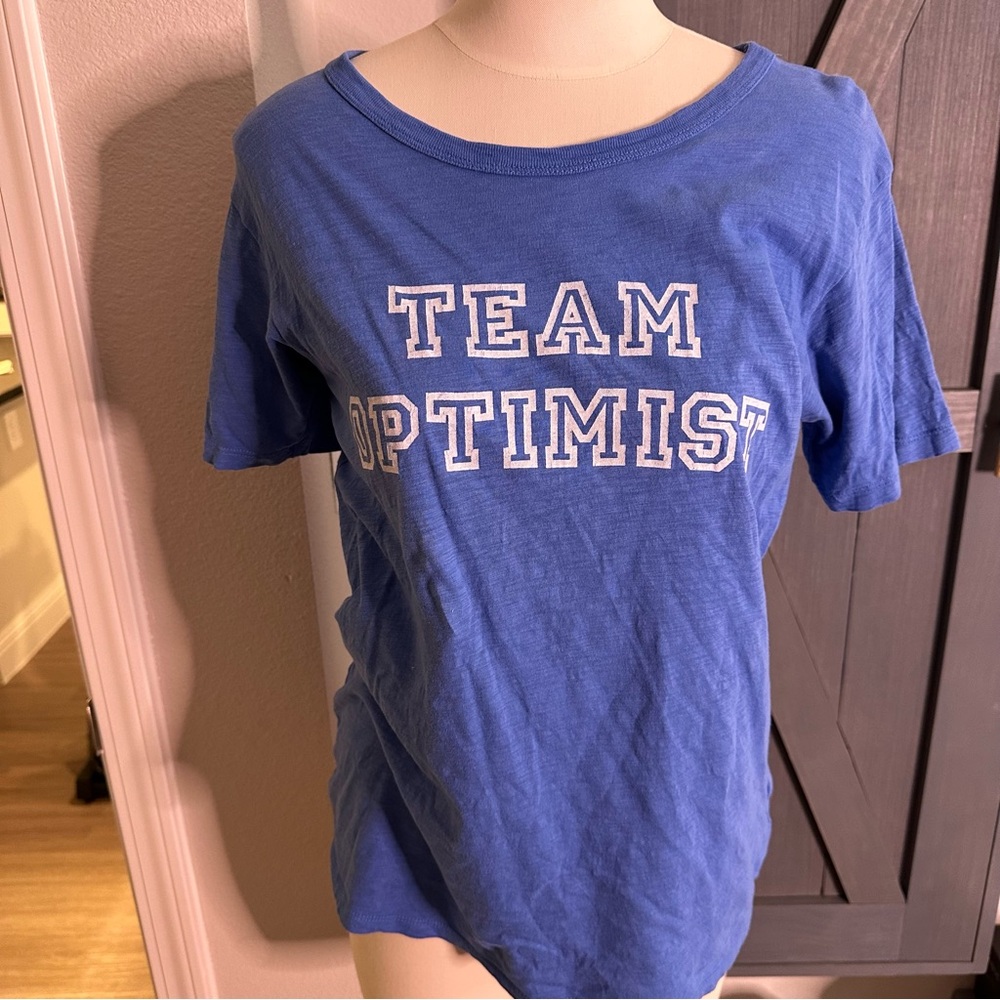 J. Crew Blue Casual T-Shirt. Size Small